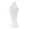 Framendino, Female Mannequin Hand Jewelry Display Holder Stand for Bracelet Necklace Ring Plastic (White, 1 Pack) - color: White, size: 1 Pack