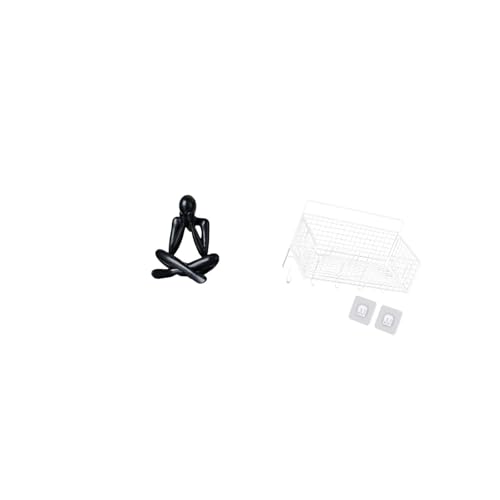 Baoblaze Modern Abstract Figure Sculpture Collectible Ornament Decorative Statue for Living Room Bookshelf Desktop Home Decor