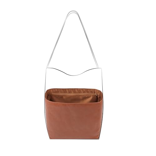 DGAZ Lightweight Purse Organizer Insert for The Row Ns Parker Tote S/M/L, Silk DupontPaper Inner Bag for Luxury Bag (Medium, Gold) - color: Gold, size: Medium