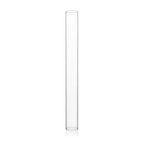 WGVI Hurricane Candle Holder Sleeve, Wide 3", Height 30", Clear Glass Cylinder Candleholder, Chimney Tube, Open Ended Candle Shade, 1 Piece - size: 3"x30"H