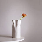 Nordic Ceramic Vase Modern Abstract Art Geometric Flower Plant Holder Decor - size: Pink circle