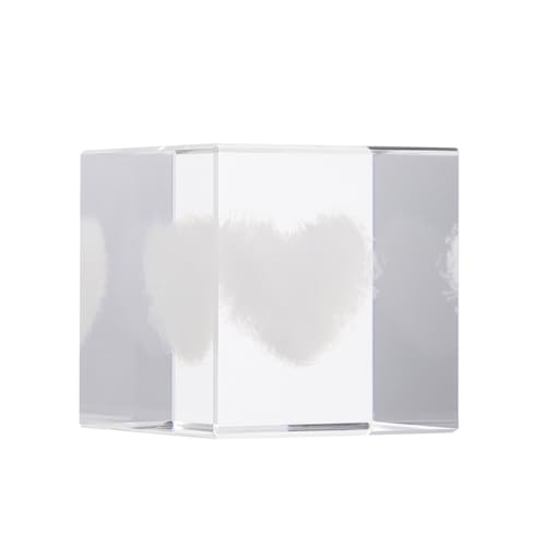 LIFKOME Cloud Crystal Ornament for Home Decor Elegant Table Decoration for Living Room Bedroom Office for Valentine Day