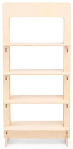 27 x 57.5 Shelving Display, Floor Standing, Collapsible, Eco-Friendly - Natural