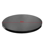 fotoconic Black Electric Motorized Rotating Turntable Display Stand, 24 Inch / 60cm Diameter, 180 Lb Centric Loading for Shop Display - size: Black 24", 180 Lb Max Loading