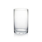 WGVI Quality Thick Clear Cylinder Glass Vase, 3" W x 5" H, Floral Container, Glass Candle Holder, Flower Vases, Wedding Centerpiece, Planter Terrarium, Table Top Home Décor Accent, 1 Piece - size: 3"x5"H