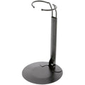 Plymor DSP-60B Black Adjustable Doll Stand, fits 10, 11, 12, 13, and 14 inch Dolls or Action Figures, Waist is 2" - 2.5" wide, 5.5" - 7" around - color: Black