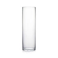 WGV Cylinder Vase, Width 6", Height 20", Clear Glass Container Terrarium Candle Holder for Wedding Centerpiece, Party Event, Home Office Decor, 1 Piece - size: 6"x20"H