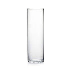 WGV Cylinder Vase, Width 6", Height 20", Clear Glass Container Terrarium Candle Holder for Wedding Centerpiece, Party Event, Home Office Decor, 1 Piece - size: 6"x20"H