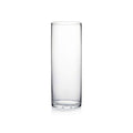 WGV Cylinder Vase, Diameter 5", Height 14", Clear Glass Floral Planter Container, Tall Centerpiece Arrangement for Wedding Party Event Home Office Decor, 1 Piece - size: 5"x14"H CL