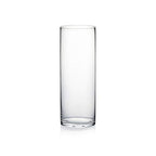 WGV Cylinder Vase, Diameter 5", Height 14", Clear Glass Floral Planter Container, Tall Centerpiece Arrangement for Wedding Party Event Home Office Decor, 1 Piece - size: 5"x14"H CL