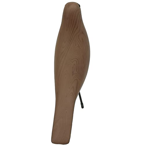 Mid-Century Home Décor House Bird - Office House Desk Dove Sculpture Pigeon Ornament Arts Gift Replica (Wood Color) - color: Wood Color