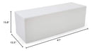 Displays2go LED Light Up Bench with Color Changing Lights, Rechargeable Battery - Light Up Plastic Bench for Events, Bars, Clubs, Outdoor Restaurants (FDLED47BST)