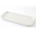 CosyCorner Ceramic Bathroom Tray, White, 9.8in x 3.9in x 0.7in - color: White