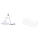 Baoblaze Abstract Thinker Creative Sculpture Figurine Unique Decorative Ornament for Bedroom Entrance Housewarming Gift Desktop
