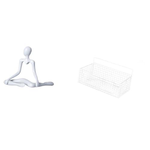 Baoblaze Abstract Thinker Creative Sculpture Figurine Unique Decorative Ornament for Bedroom Entrance Housewarming Gift Desktop