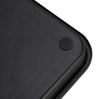 Boot Tray 2 Packs All Seasons Multi-Purpose, Waterproof Boot Trays for Entryway Indoor & Outdoor, Non-Slip Shoe Tray, 16.7"x12.8",Black - color: Black