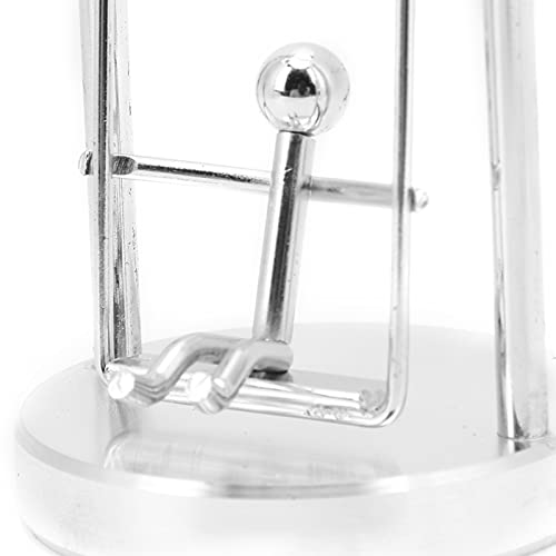 Perpetual Motion Desk Toy Noiseless Swinging Desk Sculpture Relaxing Motion Ornament Elegant Desktop Stress Reliever for Desktop Decorations
