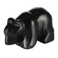 2" Obsidian Crooked Mouth Bear Statue for Strength,Bear Figurine for Courage,Bear Decor for Homes&Offices
