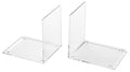 OSCO Clear Acrylic Very Small Bookends, ABE-2 - color: Clear (Small), size: zzzz-s, style: Single