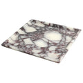 Natural Marble Tray, Coffee Table, Food, Fruit, Paper Cup, Cake Display, Coffee bar, Family Gatherings, Seasonal Holiday Decoration Tray(Viola-Square-9.8"x9.8"x0.7") - color: Viola-square-9.8"x9.8"x0.7"