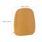 Creative Beech Bookend for Shelves Decorative Book Stand with Smooth Finish Minimalist Style Organizer for Home Office Library and Student Bookshelves