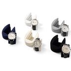 Linen Single Watch Stand Display Jewelry Watch Showcase Display Stand - color: Linen