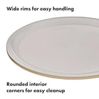 OXO Good Grips Non-Stick Pro Ceramic Coated Metal Bakeware 15” Pizza Pan – Biscuit - color: Biscuit, size: 15” Pizza Pan