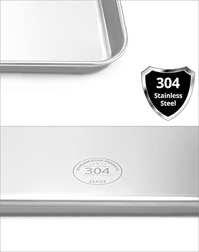 QWORKStainless Steel Utility Tray, Multipurpose Metal Storage Tray for Lab Instruments, Tattoo Supplies, 12 3/16 x 9 7/16 x 1 5/16, 4 Pack - color: 4 Pack, size: 12 3/16" x 9 7/16" x 1"