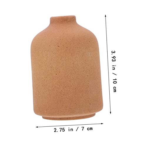 1Pc Abstract Artistic Vase Creative Flower Holder for Living Room Decoration Unique Matte Finish Design for Home Office and Study Room Adornment Plants Container for Stylish Decor