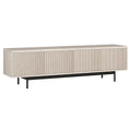 Henn&Hart Whitman, 70'' Rectangular TV Stand, Alder White - color: Alder White, size: 70'' Rectangular TV Stand