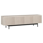 Henn&Hart Whitman, 70'' Rectangular TV Stand, Alder White - color: Alder White, size: 70'' Rectangular TV Stand