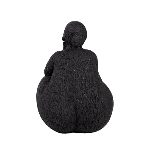 Contemporary Yoga Sculpture - Premium Resin Art Figure for High-End Display Spaces & Meditation Rooms