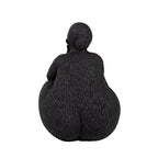 Contemporary Yoga Sculpture - Premium Resin Art Figure for High-End Display Spaces & Meditation Rooms