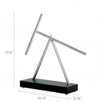 Kinetic Energy Sculpture - Original Full Size Version (Metallic / Black)