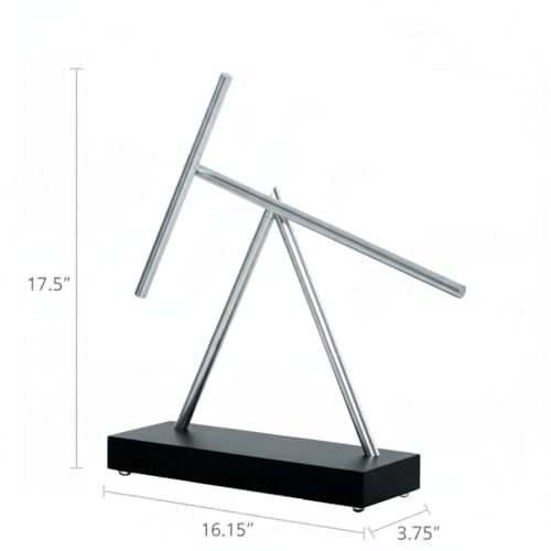 Kinetic Energy Sculpture - Original Full Size Version (Metallic / Black)