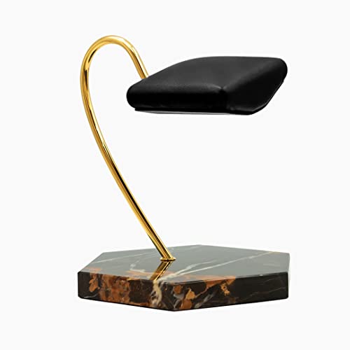 LYS&LYX Watch stand watch display stand watch holder watch Handcrafted watch holder (1-brown/glod/black) - color: brown/glod/black