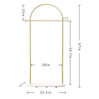 Modern Gold Coat Racks with Marble Base, Gold Clothing Racks with Shelves, Heavy Duty Clothes Rack Stand for Entryway, Bedroom, Living Room, Boutiques - style: Coat-31.5''W