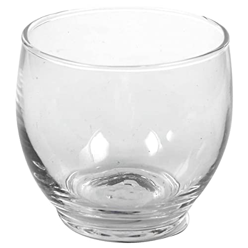 Ashland Round Glass Votive Candle Holder - Candle Holder for Birthdays, Weddings, Parties, and Baby Showers - Bulk 24 Pack
