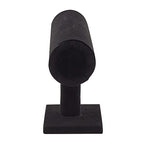 Juvale Necklace Display Stand & Bust Set - 2-Piece, Black Velvet, Modern Freestanding - Necklace Holder Stand & Bracelet Holder Display - Jewelry Showcase for Vendors & Photography