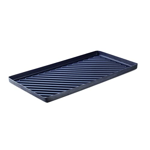 PIG Containment Tray - Rim to Rim Dimensions 49.25" L x 25.25" W x 2" H - Interior Bottom Dimensions 48" L x 24" W- 9 gal. Sump Capacity - PAK124-BK - size: 49.25" x 25.25" x 2"