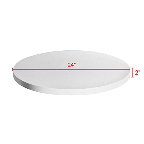 Fotoconic White Electric Motorized Rotating Turntable Display Stand, 24 Inch / 60cm Diameter, 180 Lb Centric Loading for Shop Display - size: White 24", 180 Lb Max Loading