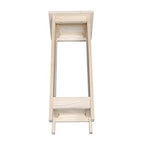International Concepts Mission Plant Stand, 30-Inch High, Solid Parawood, Unfinished - size: 30 Inch