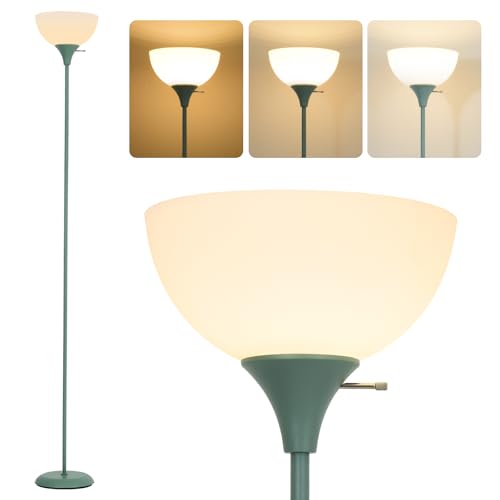 RISLG Standing Lamp, Floor Lamp, Dimmable Floor Lamps for Living Room Bedroom Study Office Kid’s Room (Green) - color: Green