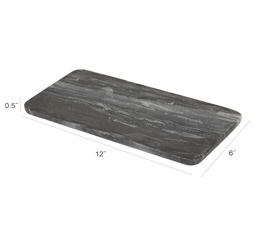Bloomingville Marble Serving Tray, Grey - color: Gray