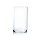 WGV Cylinder Vase, Width 7", Height 12", Clear Wide Large Diameter Flower Glassware, Floral Container, Planter Terrarium for Wedding Party Event, Home Accent Decor, 1 Piece - size: 7"x12"H