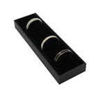SSWBasics Bracelet Tray Holder - 21 Section Bangle Tray with Black Velvet Inserts