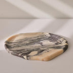 Natural Marble Cloud Shape Jewelry Tray, Key Tray For Entryway Table, Jewelry Dish Trinket Tray for Home Décor, Ring Holder for Women Gift, 10"(25cm) X 6.3"(16cm) - size: 10"(25cm) X 6.3"(16cm)