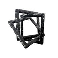 Small Decorative Handmade Small Aluminum Modern Art Sculpture for Coffee Tables & Consoles – Abstract Geometric Design, Black Matt Finish | Collectible Figurines