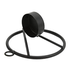 Metal Tea Light Holder, Modern Minimalist Round Candle Stand with Sturdy Base, for Home Office Table Decoration and Gift, 10 x 4cm