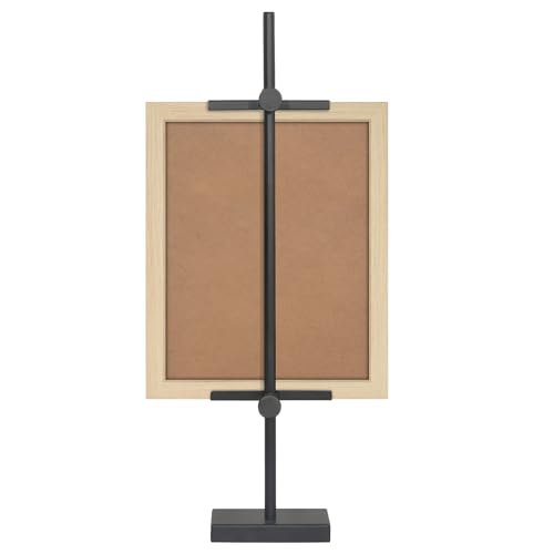 Americanflat 18" Adjustable Tabletop Easel Stand for Picture Frames up to 10x8 - Ideal Picture Frame Stand to Display Art, Signs, or Photos - Use Easel Stands for Home or Events - Black - size: 18 inch, style: Tabletop Frame Stand